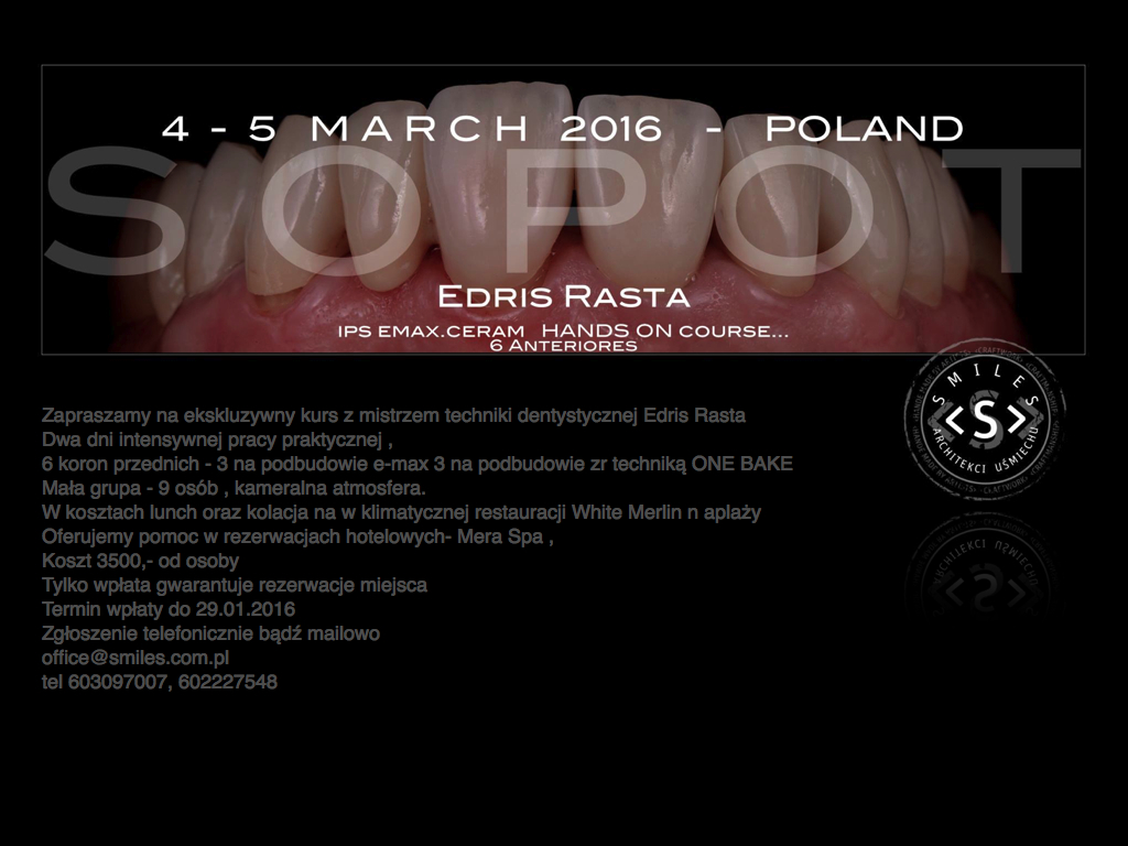Edris Rasta Hands On kurs