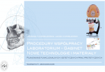 Procedury współpracy laboratorium gabinet - nowe technologie i materiały